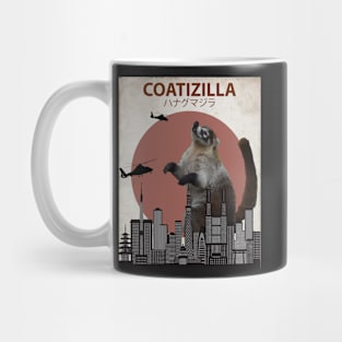 Coatizilla - Coati Mundi Giant Monster Mug